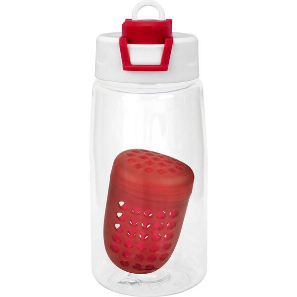 Two Tone Pop Up Bottle w/ Floating Infuser, 18oz.