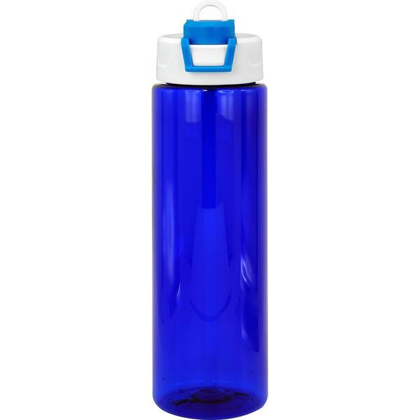 Two Tone Pop Up Colorful Bottle, 24oz.