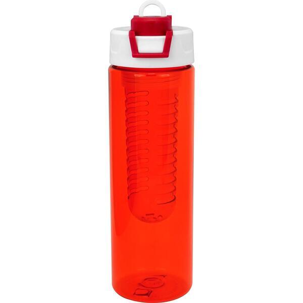 Two Tone Pop Up Colorful Bottle w/ Infuser, 24oz.