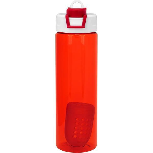 Two Tone Pop Up Colorful Bottle w/ Floating Infuser, 24oz.