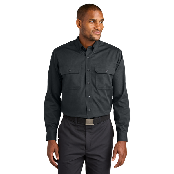 CornerStone® Long Sleeve Select Poly/Cotton Ripstop Men's Shirt