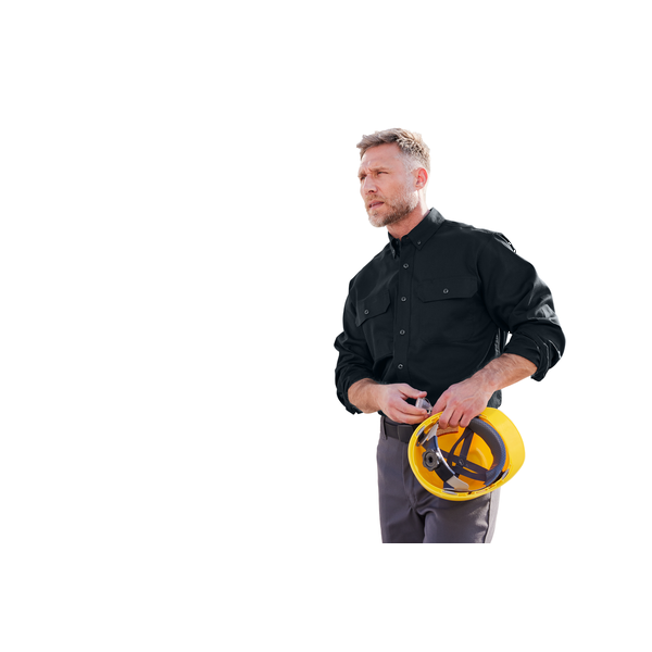 CornerStone® Long Sleeve Select Poly/Cotton Ripstop Men's Shirt