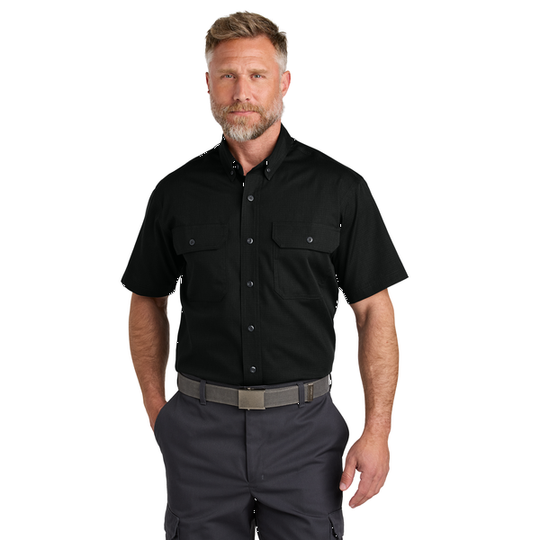 CornerStone® Short Sleeve Select Poly/Cotton Ripstop Shirt