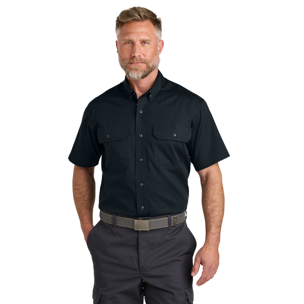 CornerStone® Short Sleeve Select Poly/Cotton Ripstop Shirt