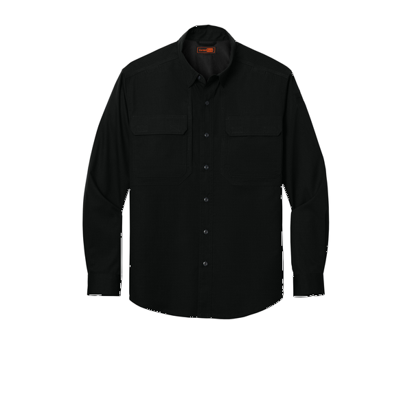 CornerStone® Long Sleeve Select Cotton/Poly Men's Tactical Shirt