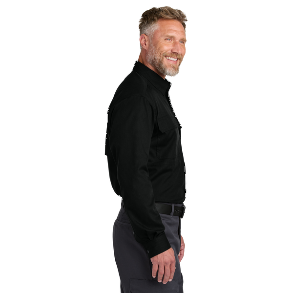 CornerStone® Long Sleeve Select Cotton/Poly Men's Tactical Shirt