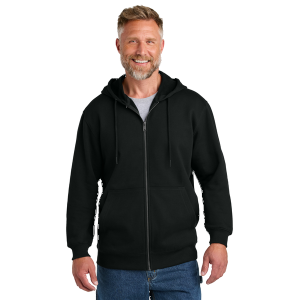 CornerStone® Tough Fleece Cotton/Poly Men's Fulll-Zip Hoodie