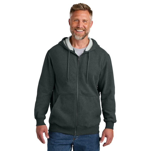CornerStone® Tough Fleece Cotton/Poly Men's Fulll-Zip Hoodie