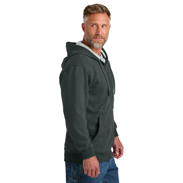 CornerStone® Tough Fleece Cotton/Poly Men's Fulll-Zip Hoodie