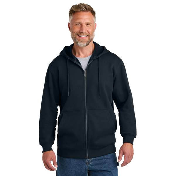 CornerStone® Tough Fleece Cotton/Poly Men's Fulll-Zip Hoodie