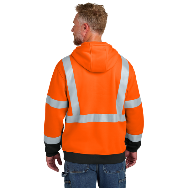 CornerStone® ANSI 107 Class 3 Heavy-Duty Men's Pullover Fleece Hoodie