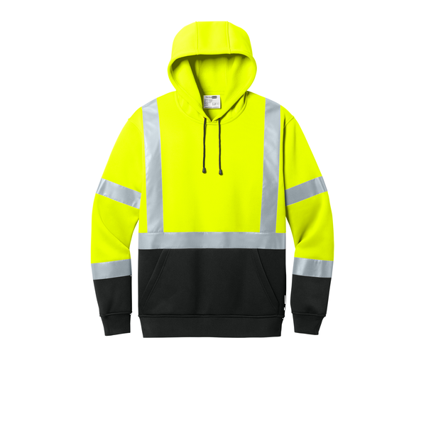 CornerStone® ANSI 107 Class 3 Heavy-Duty Men's Pullover Fleece Hoodie