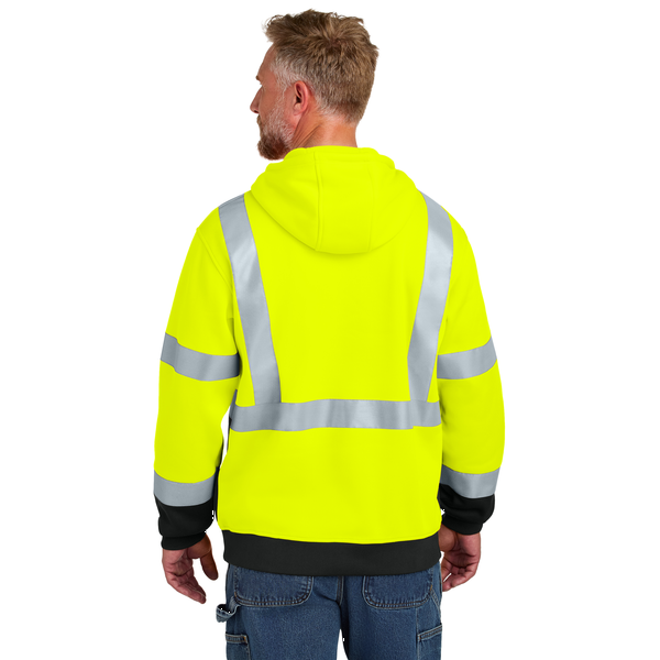 CornerStone® ANSI 107 Class 3 Heavy-Duty Men's Pullover Fleece Hoodie