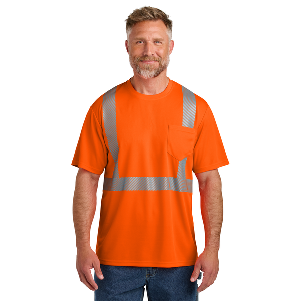 CornerStone® ANSI 107 Class 2 Segmented Tape Men's Tee