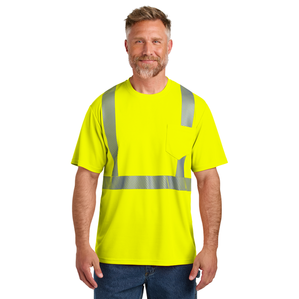 CornerStone® ANSI 107 Class 2 Segmented Tape Men's Tee
