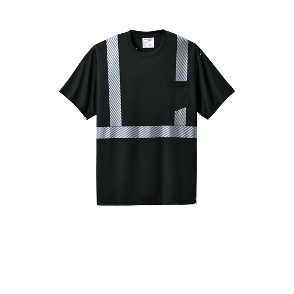 CornerStone® Enhanced Visibility Segmented Men's Tape Tee