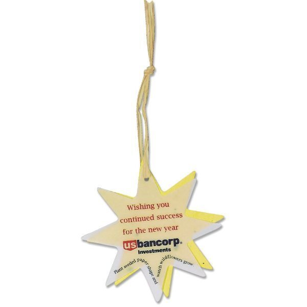 Seeded Paper Ornament