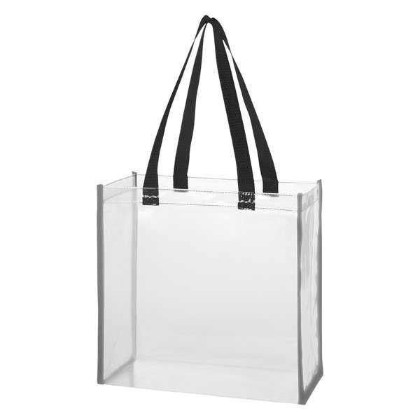 Reflective Shopper Clear EVA Reflective Tote Bag