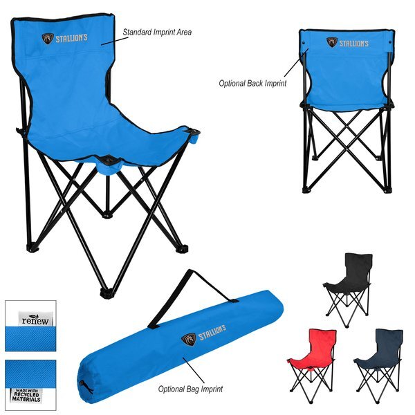 rPET Folding Chair w/ Carrying Bag