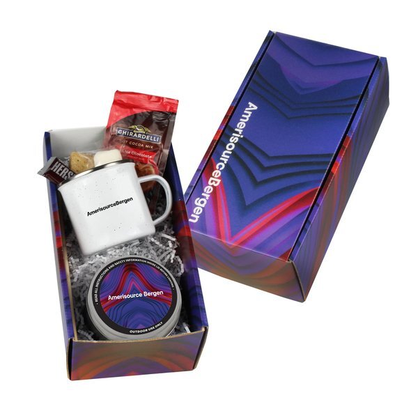 Endless Summer® S'Mores, Ghirardelli® Cocoa & Speckled Camping Mug Gift Set