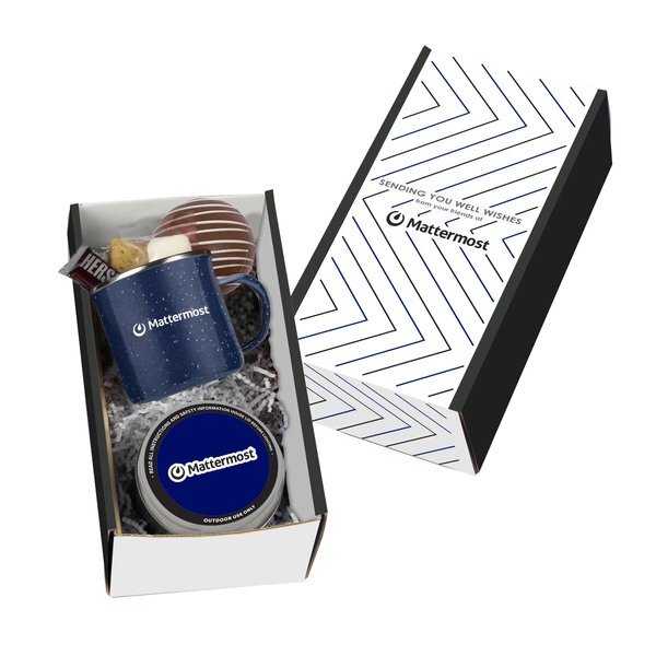 Endless Summer® S'Mores, Cocoa & Speckled Camping Mug Gift Set