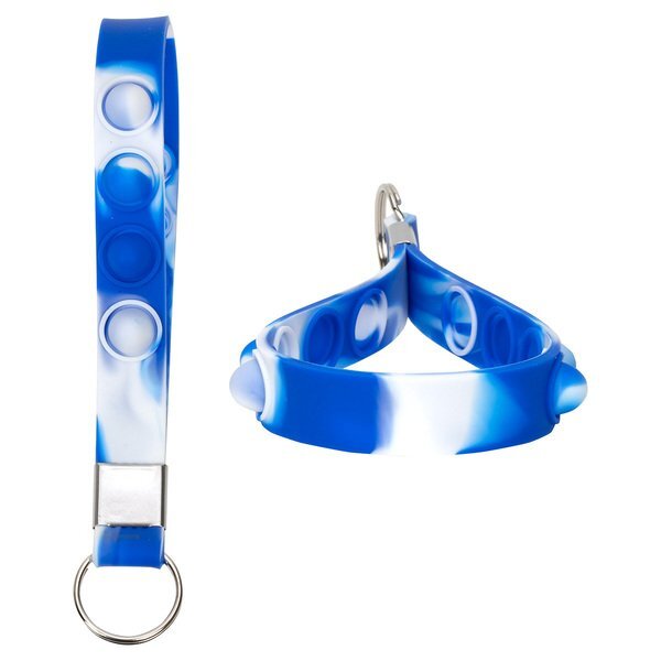 Push Pop Stress Reliever Key Chain
