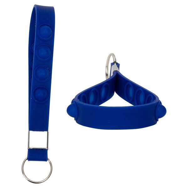 Push Pop Stress Reliever Key Chain