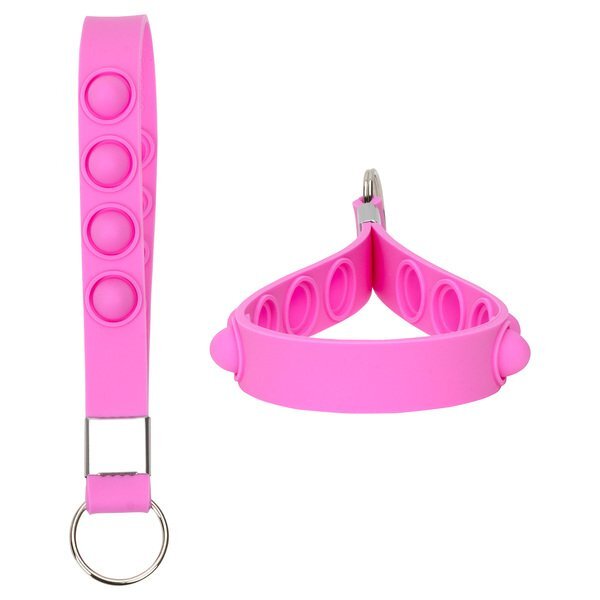 Push Pop Stress Reliever Key Chain