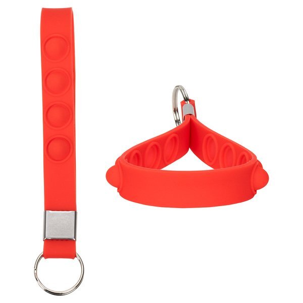 Push Pop Stress Reliever Key Chain