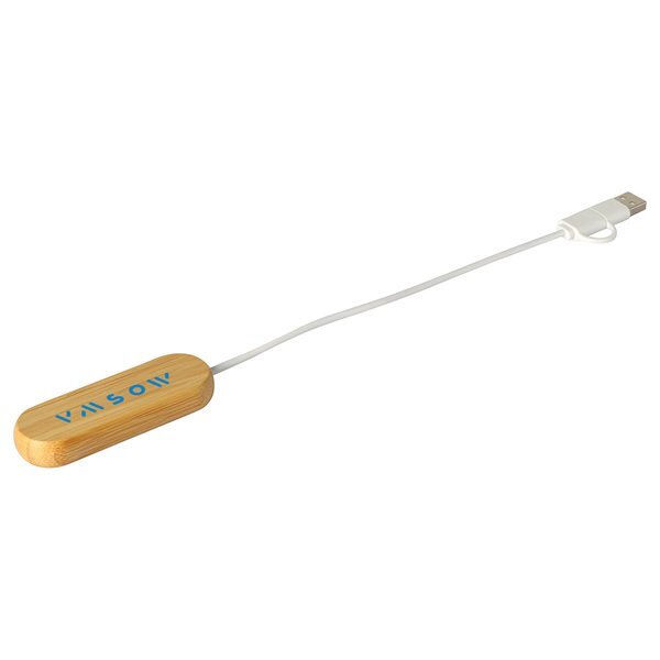 Bamboo Dual Port USB & Type-C Hub