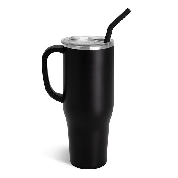 Swig Life™ Vacuum Insulated Stainless Mug w/ Straw, 40oz.