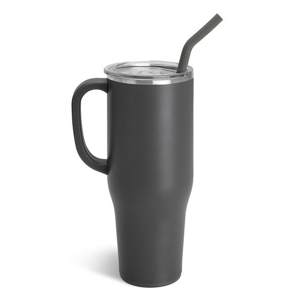 Swig Life™ Vacuum Insulated Stainless Mug w/ Straw, 40oz.