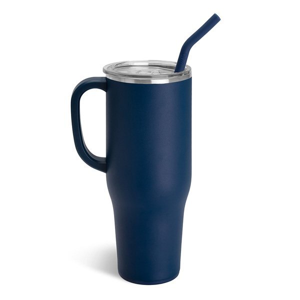 Swig Life™ Vacuum Insulated Stainless Mug w/ Straw, 40oz.