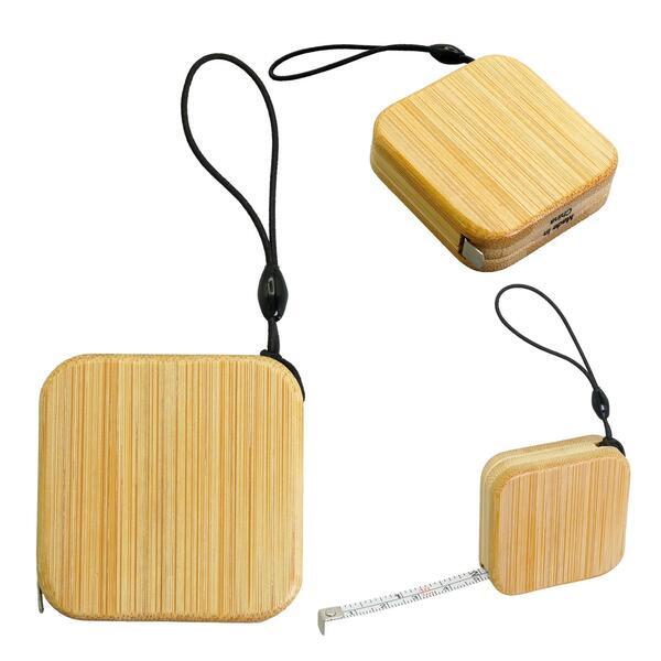 Bamboo Square Tape Measure