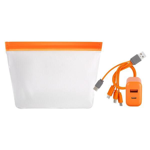 Reusable Pouch & Fast Charger Techie Set