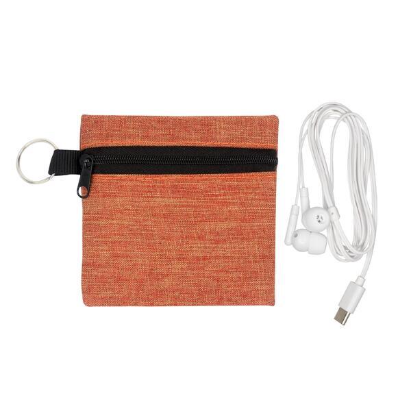 Ridge Pouch & Type C Ear Bud Set
