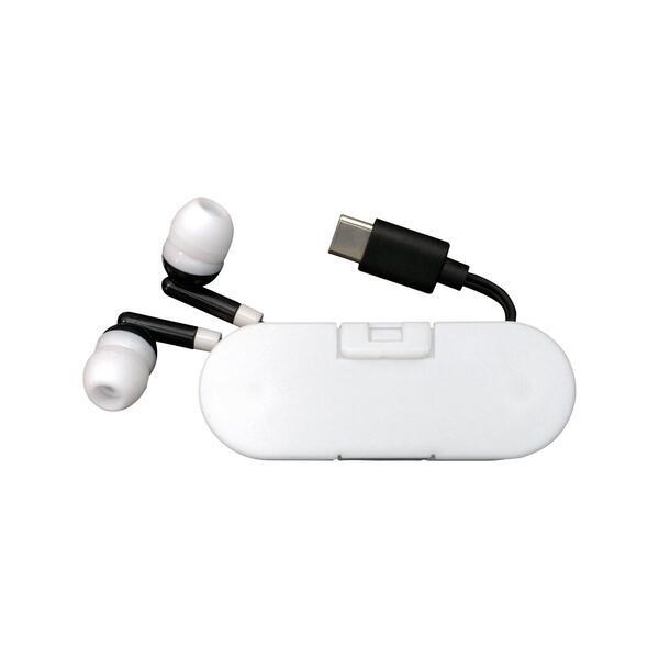 Type C Ear Bud Wrap Phone Stand