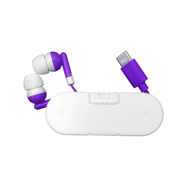 Type C Ear Bud Wrap Phone Stand