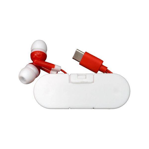 Type C Ear Bud Wrap Phone Stand