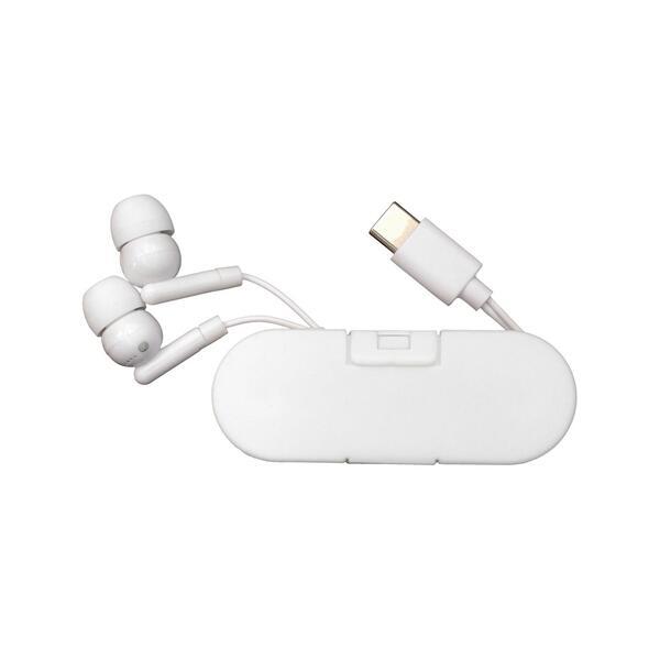 Type C Ear Bud Wrap Phone Stand