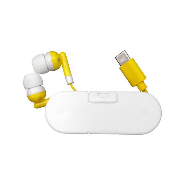 Type C Ear Bud Wrap Phone Stand