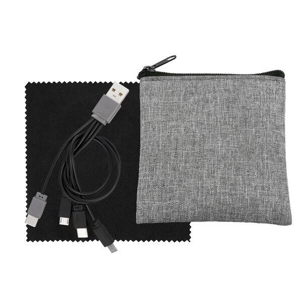 Recycled Pouch Charge & Clean Kit