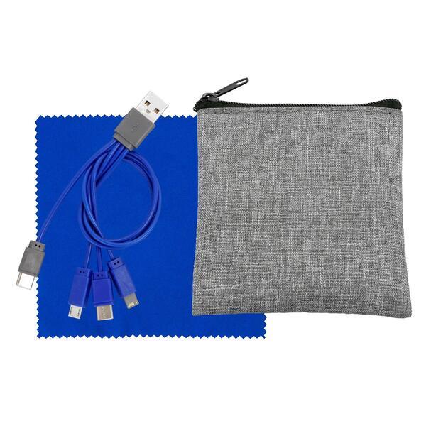 Recycled Pouch Charge & Clean Kit