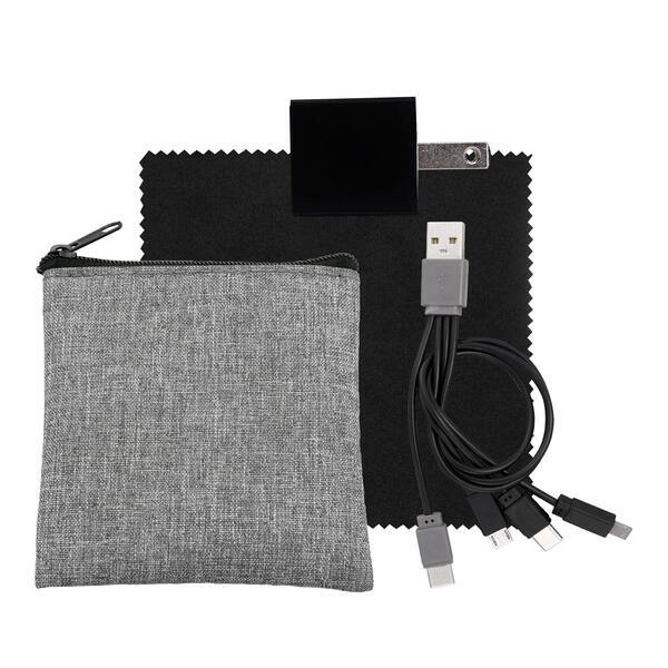 Recycled Pouch Charging Kit