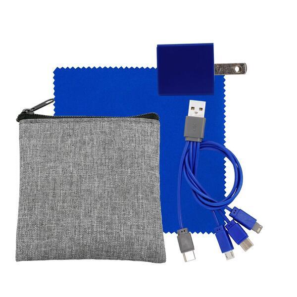 Recycled Pouch Charging Kit