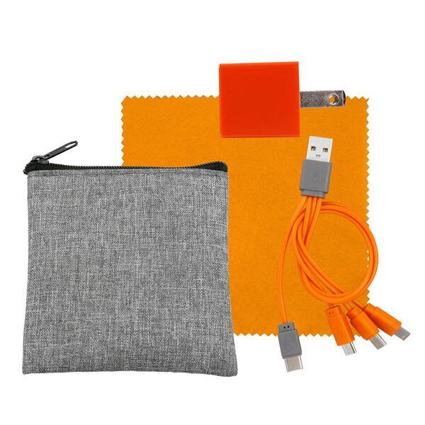 Recycled Pouch Charging Kit