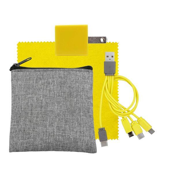 Recycled Pouch Charging Kit