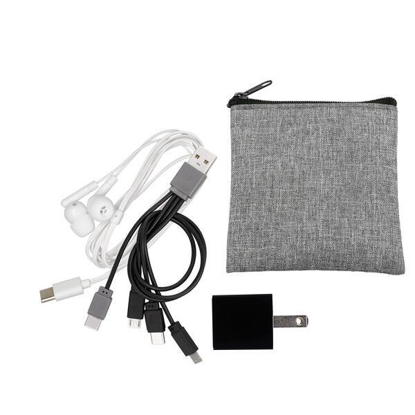 Recycled Pouch Type C Tech Kit