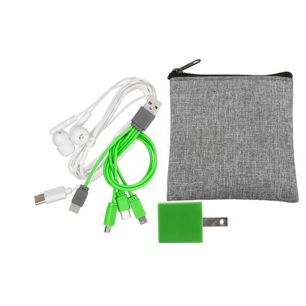 Recycled Pouch Type C Tech Kit