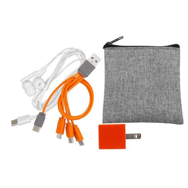 Recycled Pouch Type C Tech Kit